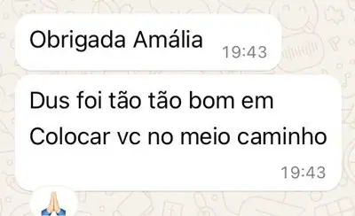 Depoimento de paciente — Amalia Antunes